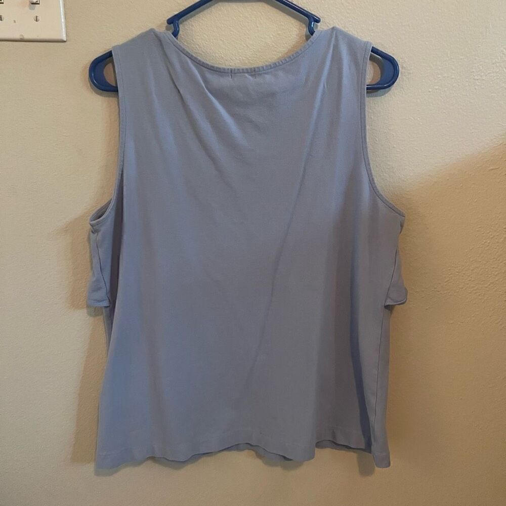 J. Crew Light Blue Tank Top - Picture 3 of 3